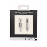 Shots Toys Magnetic Diamond Pin Nipple Clamps Nipple and Clit Clamps